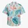 Flamingo Monstera Tropical Father Son Resort Outfit for Father's Day Beach Vacations Hawaiian Shirt - 7