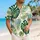Tropical Monstera Palm Leaves For Beach Holidays, Resort Getaways And Summer Travel For Men Hawaiian Shirt - 6