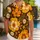 Retro Orange Daisy Garden for Beach Vacations and Disco Weekends, Men's Resort Style Hawaiian Shirt - 1