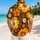 Retro Orange Daisy Garden for Beach Vacations and Disco Weekends, Men's Resort Style Hawaiian Shirt - 2