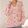 Pastel Wildflower Blooms for Spring Vacation Layering and Feminine Casual Style All-over Print Knitted Cardigan - 4