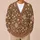 Vintage Floral Rose Blossoms for Cozy Fall Layering and Everyday Women’s Wardrobe Style All-over Print Knitted Cardigan - 6
