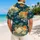 Navy Cloud Motif Resort Style for Summer Evenings and Island Getaways for Modern Men Hawaiian Shirt - 2