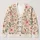 Watercolor Pink Peony Blooms for Everyday Layering and Garden Style for Women’s Wardrobe All-over Print Knitted Cardigan - 1
