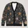 Rustic Star Motif In Charcoal And Amber For Autumn Layering And Weekend Travel Women All-over Print Knitted Cardigan - 1