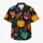 Jack-O'-Lantern Bats and Tropical Night Shapes for Halloween Festivities for Adults Hawaiian Shirt - 7