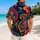 Neon Paisley Florals and Island Geometry for Resort Nights and Festival Style Wear Hawaiian Shirt - 2