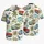 Vintage Cars Palm Trees And Blue Hibiscus For Tropical Vacation Summer Getaway Style Hawaiian Shirt - 5