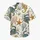 Blue Crab Seahorse Coral Beach Style for Coastal Vacations and Island Resort Getaways Hawaiian Shirt - 7