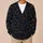 Mickey Pumpkin and Autumn Leaf Motifs for Halloween Party Season All-over Print Knitted Cardigan - 6
