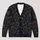 Mickey Pumpkin and Autumn Leaf Motifs for Halloween Party Season All-over Print Knitted Cardigan - 1