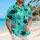 Flamingo Island Motifs for Resort Getaways, Beach Travel, and Summer Style for Men Hawaiian Shirt - 6