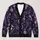 Purple Villain Silhouettes for Halloween Park Nights and Spooky Season Style All-over Print Knitted Cardigan - 1