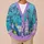 Midnight Margarita Tequila Bottles for Witchy Night-Out Styling and Cozy Gift Giving All-over Print Knitted Cardigan - 6