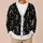 Dancing Skeletons And Crescent Moons For Halloween Nights And Everyday Goth Style Fans All-over Print Knitted Cardigan - 6