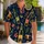 Craft Beer Bottles and Citrus Slices for Brewery Nights and Weekend Parties for Men Hawaiian Shirt - 1