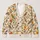 Vintage Songbird Garden for Spring Layering and Everyday Cottage Style Gift Giving All-over Print Knitted Cardigan - 1