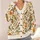 Vintage Songbird Garden for Spring Layering and Everyday Cottage Style Gift Giving All-over Print Knitted Cardigan - 4
