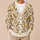 Vintage Songbird Garden for Spring Layering and Everyday Cottage Style Gift Giving All-over Print Knitted Cardigan - 6