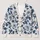 Navy Spiral Rose Motif For Everyday Layering, Office Style, And Weekend Outings For Women All-over Print Knitted Cardigan - 1