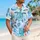 Sea Turtle Plumeria Island Escape for Beach Vacations, Summer Travel and Men Hawaiian Shirt - 6