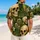 Cactus Skulls And Tropical Leaves For Festival Nights, Resort Getaways, And Urban Men Hawaiian Shirt - 2