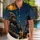 Sunglasses Gorilla At Tropical Night Bar For Vacation Parties And Rock Street Style Hawaiian Shirt - 1