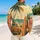 Vintage Surf Van Beach Scene for Summer Getaways and Coastal Road Trips Outdoors Hawaiian Shirt - 2