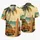 Vintage Surf Van Beach Scene for Summer Getaways and Coastal Road Trips Outdoors Hawaiian Shirt - 5