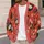 Whimsical Rooster And Hen Garden Scene For Farmhouse Weekends And Casual Layering All-over Print Knitted Cardigan - 5