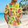 Colorful Heart-Holding Cat Crowd for Beach Holidays and Playful Weekend Streetwear Hawaiian Shirt - 6