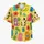Colorful Heart-Holding Cat Crowd for Beach Holidays and Playful Weekend Streetwear Hawaiian Shirt - 7