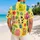 Colorful Heart-Holding Cat Crowd for Beach Holidays and Playful Weekend Streetwear Hawaiian Shirt - 2