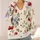 Watercolor Cherries And Blossoms For Autumn Vacations, Dates, And Everyday Style All-over Print Knitted Cardigan - 4