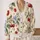 Watercolor Cherries And Blossoms For Autumn Vacations, Dates, And Everyday Style All-over Print Knitted Cardigan - 2