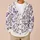 Purple Butterfly Floral Elegance for Spring Layering, Romantic Everyday Style for Women and Gifts All-over Print Knitted Cardigan - 6