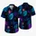 Black Cat Tropical Foliage Vacation Gift for Cat Lovers and Island Getaway Style Hawaiian Shirt - 5