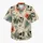 Skull Aloha Motif for Beach Vacations and Halloween Parties, Men's Summer Holiday Style Hawaiian Shirt - 7