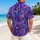 Stained Glass Mecha Armor for Sci-Fi Getaways, Festival Nights, and Techwear Fans Hawaiian Shirt - 2