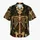 Festive Skeleton Ribcage With Gifts for Christmas Parties, Gothic Holiday Gift for Him Hawaiian Shirt - 7