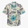 Blue Wolf and Hibiscus Beach Style for Island Vacations and Outdoor Getaways Hawaiian Shirt - 7