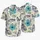 Blue Wolf and Hibiscus Beach Style for Island Vacations and Outdoor Getaways Hawaiian Shirt - 5