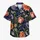 Midnight Garden Florals And White Birds For Resort Vacations And Summer Travel Hawaiian Shirt - 7