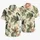 Colobus Monkey Tropical Botanical Scene for Resort Getaways and Island Travel Style Hawaiian Shirt - 5