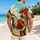Cowboy Rooster Beach Scene for Summer Parties and Vacations, Men Women and Youth Hawaiian Shirt - 2
