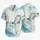 Pastel Ocean Cliffs and Starry Waves for Serene Resort Days by the Sea, Coastal Lovers Hawaiian Shirt - 5