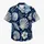 Navy Seashell Family Beach Vacation Matching Outfits for Tropical Coastal Getaways Hawaiian Shirt - 7