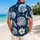 Navy Seashell Family Beach Vacation Matching Outfits for Tropical Coastal Getaways Hawaiian Shirt - 2
