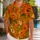 Retro Floral Couple Style For Beach Vacations, Island Getaways, And Resort Escapes Hawaiian Shirt - 1