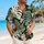 Tropical Monstera Leaf Matching Couple Outfit for Beach Vacation and Resort Travel Hawaiian Shirt - 6